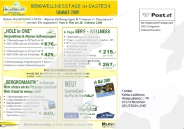 Dorfgastein - A 2009 95 001 ●